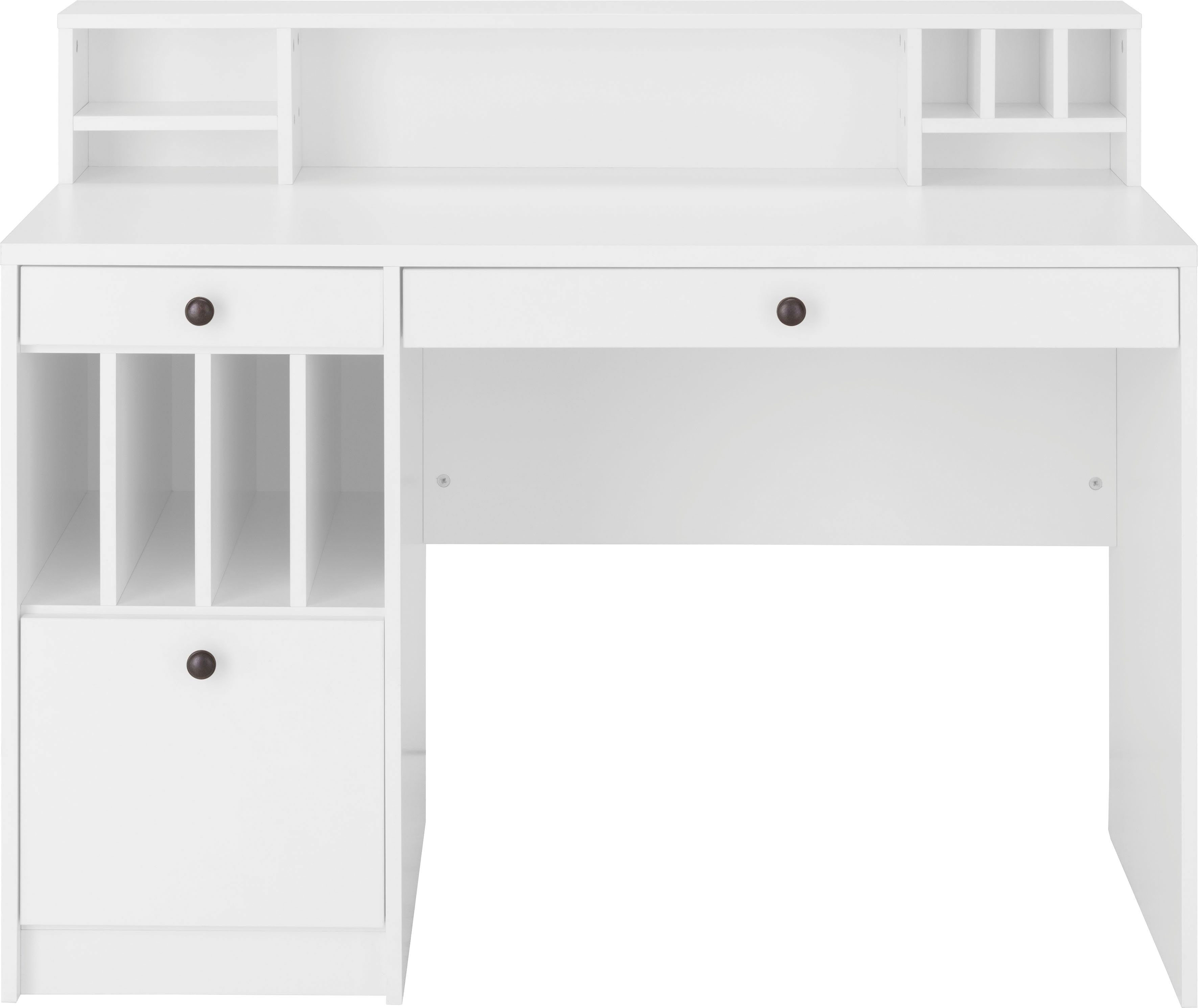 Home affaire Schreibtisch Licia, Computertisch, im Landhausstil, in 2 Breit günstig online kaufen