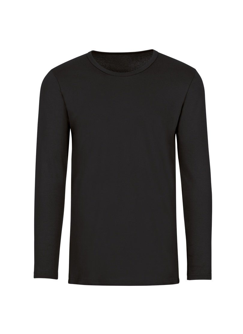 Langarmshirt TRIGEMA Trigema schwarz Longsleeve