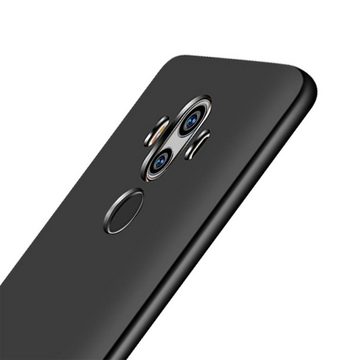 CoolGadget Handyhülle Black Series Handy Hülle für Huawei Mate 10 Pro 6 Zoll, Edle Silikon Schlicht Robust Schutzhülle für Huawei Mate 10 Pro Hülle