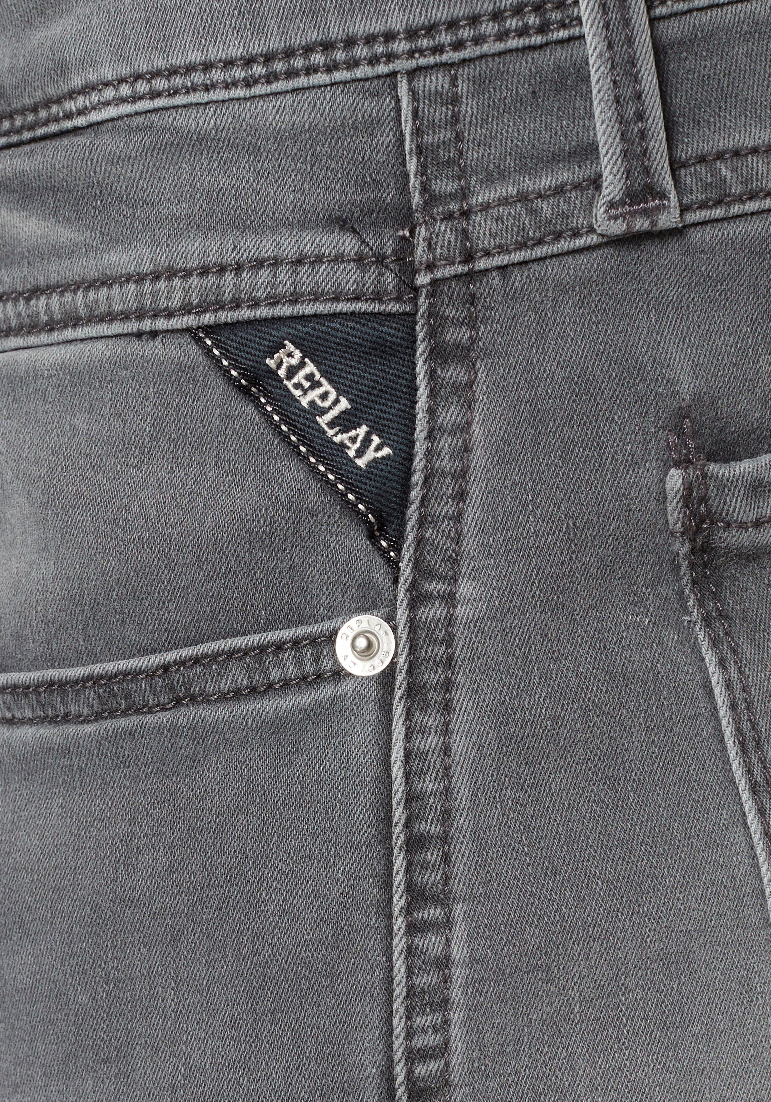 Replay Slim-fit-Jeans Anbass Superstretch GREY