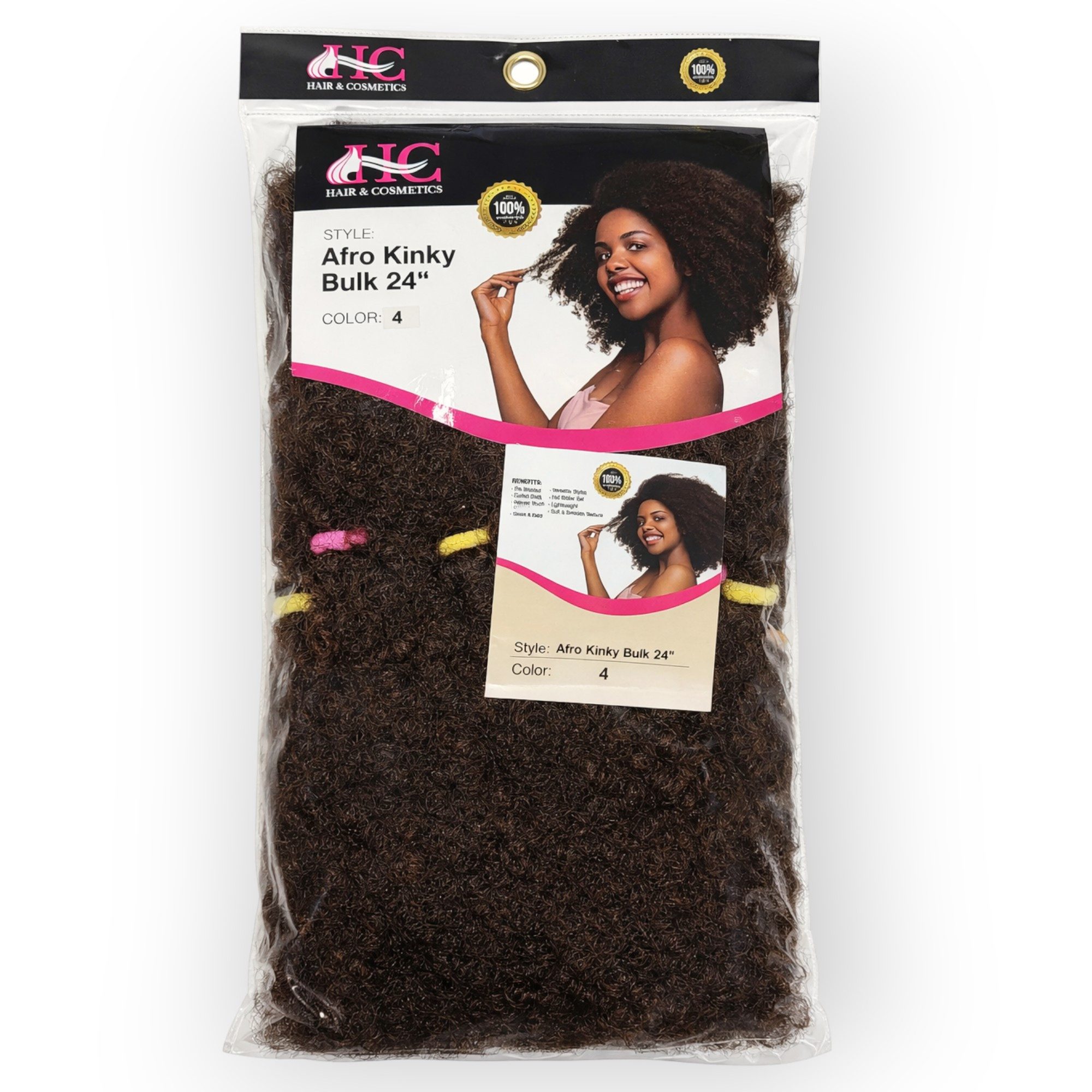 HC Kunsthaar-Extension HC Afro Twist Braid Soft Kinky 24'', ideal für Braids und Twists, langanhaltender Style
