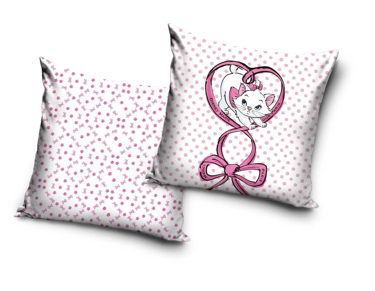 Disney Dekokissen Marie Cat Velour Kissen Dekokissen 40 x 40 cm
