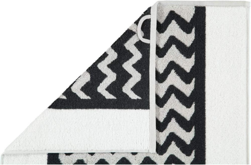 Cawö Handtuch Cawö Handtuchserie 976-076 Black&White, günstig online kaufen