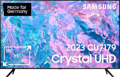 Samsung GU85CU7179U LED-Fernseher (214 cm/85 Zoll, Smart-TV, PurColor, Crystal Prozessor 4K, Smart Hub & Gaming Hub)
