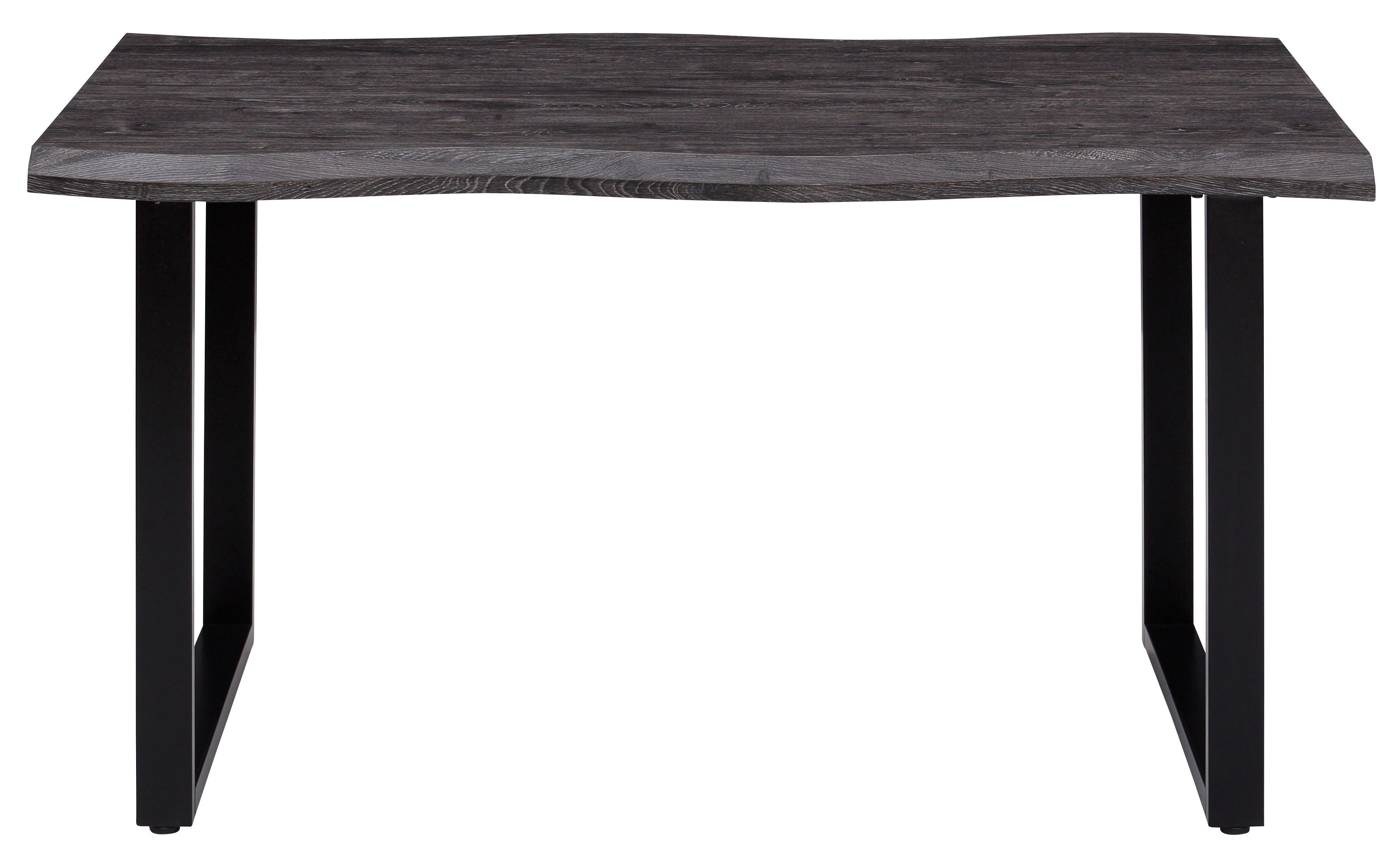 HELA Essgruppe GISELLE Esszimmer, Essgruppe, Sitzgruppe TOPSELLER!, (Set, 5-tlg., 5er Set, Tisch plus 4 Stühle), Esstisch U-Gestell Metall, Tischplatte mit Baumkante, OTTOs Choice