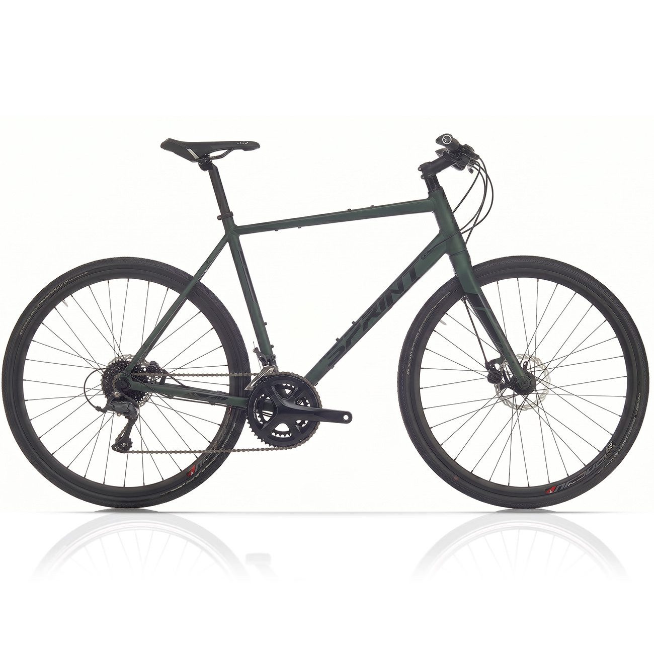 Gravelbike 28 Herren Gravel Bike WHISPER URBAN PLUS Flatbar Fahrrad 2 x 9 Gang