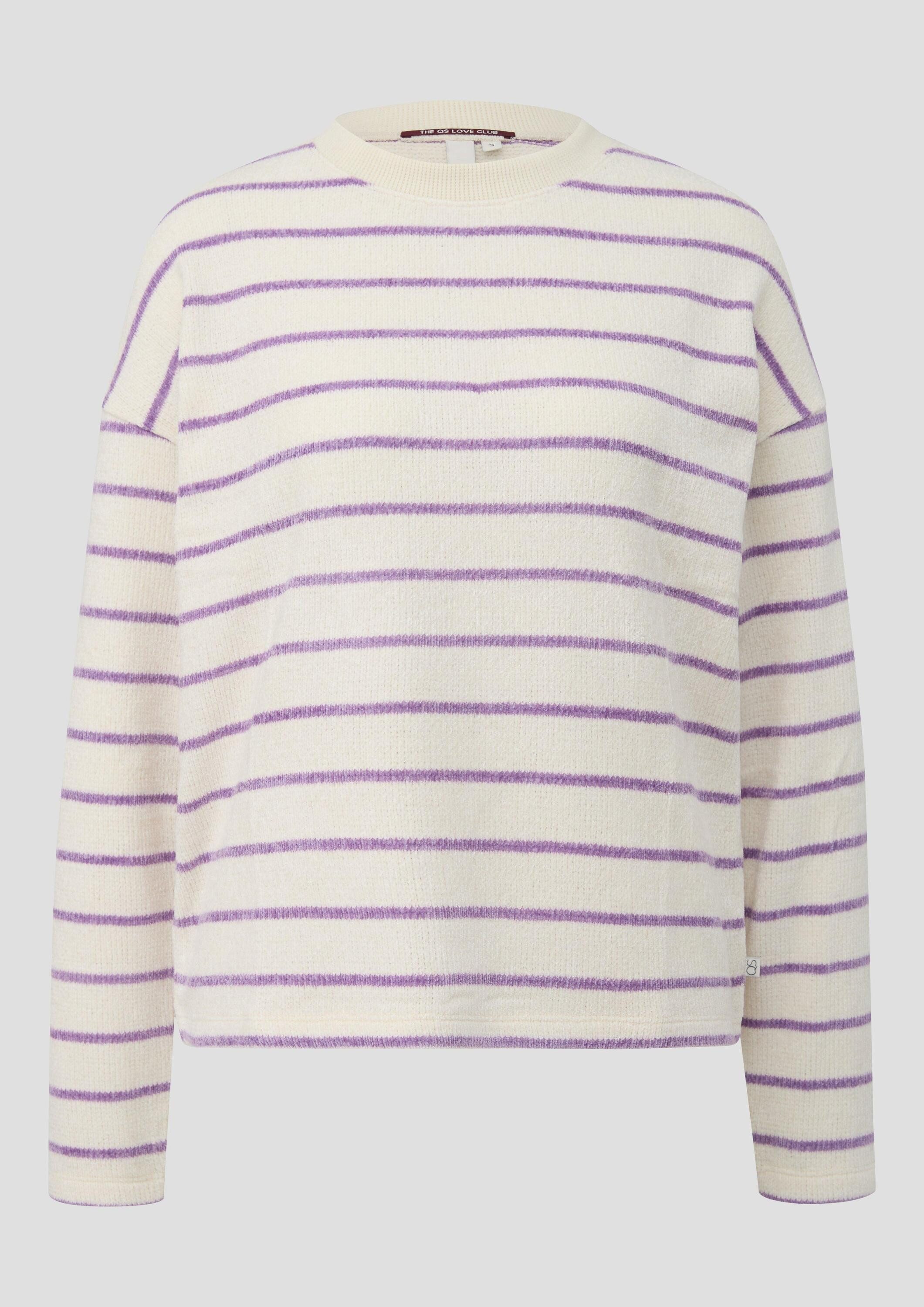 QS Longpullover Strickpullover Weicher Pullover