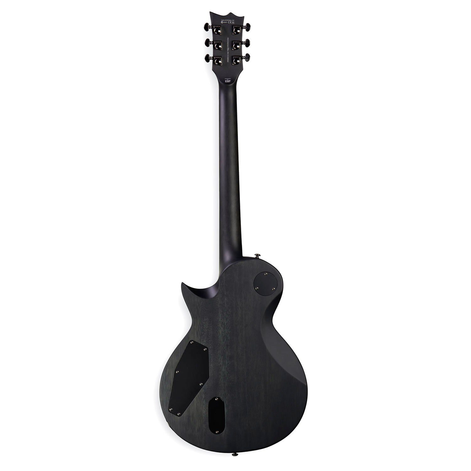 ESP E-Gitarre ESP LTD EC-401 QM STBLKS E-Gitarre See Thru Black, Limited Edition