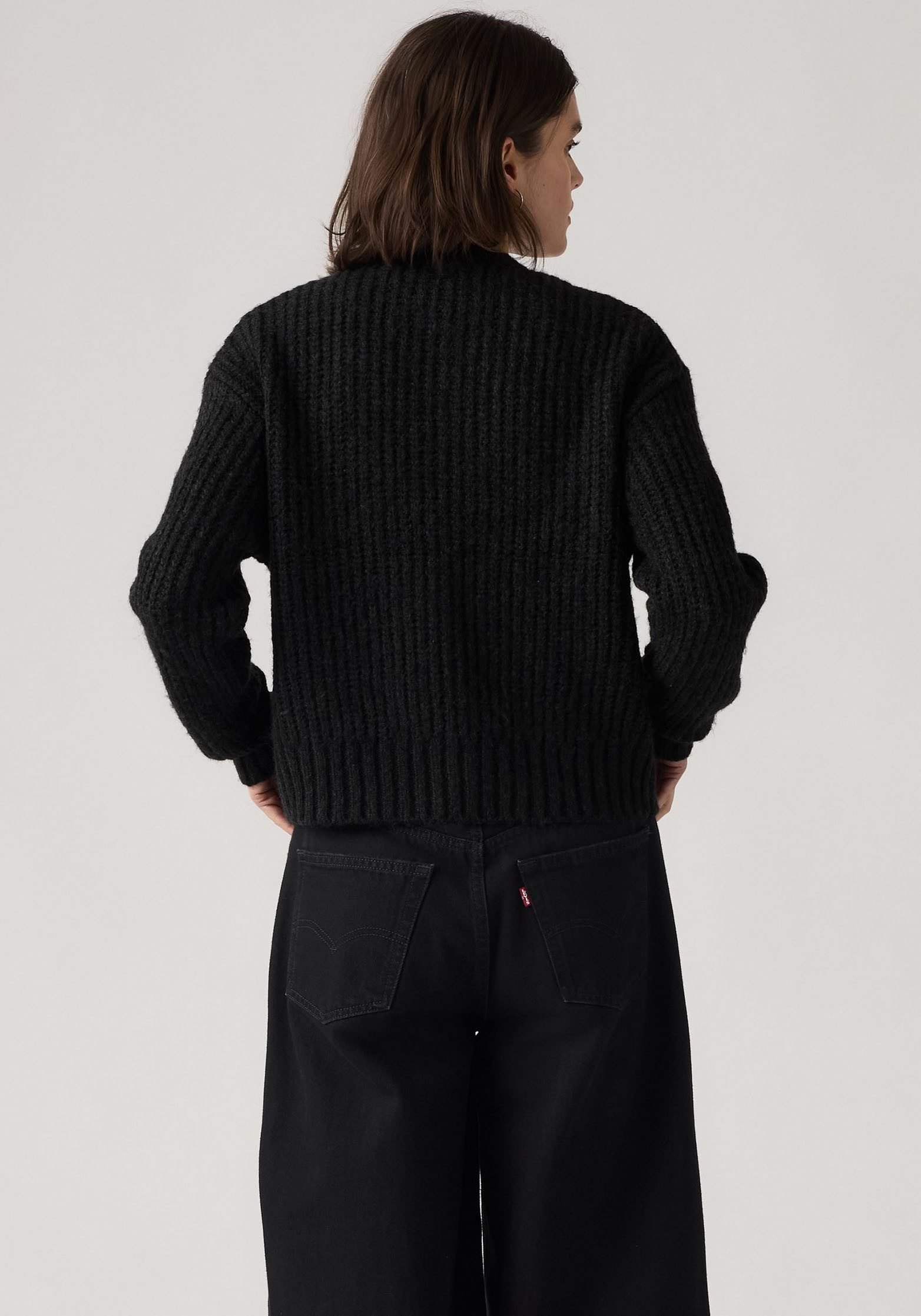 Levi's® Strickjacke Wärmender, pflegeleichter Materialmix günstig online kaufen