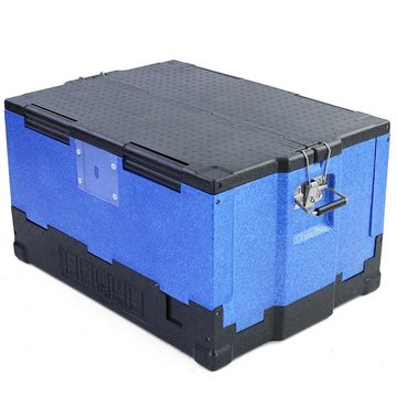 RAMROXX Kühlbox Warmhaltebox Kühl Thermo faltbar mit Griffen 75L 675x485x369mm