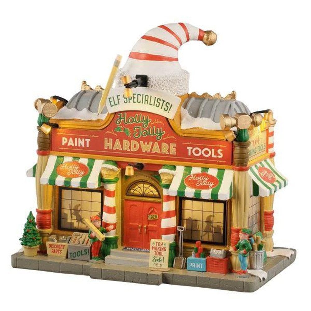 LeMax Winterlandschaft LEMAX 55321 - Holly Jolly Hardware