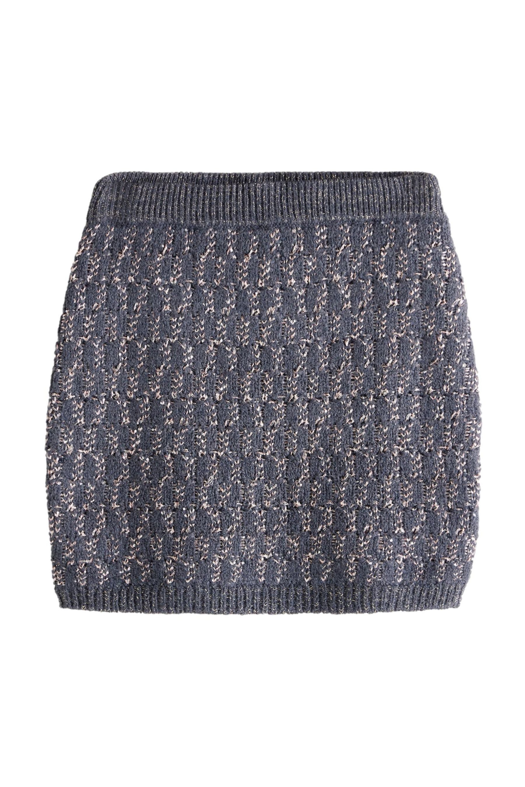 Next Minirock Funkelnder Co-Ord Minirock mit günstig online kaufen