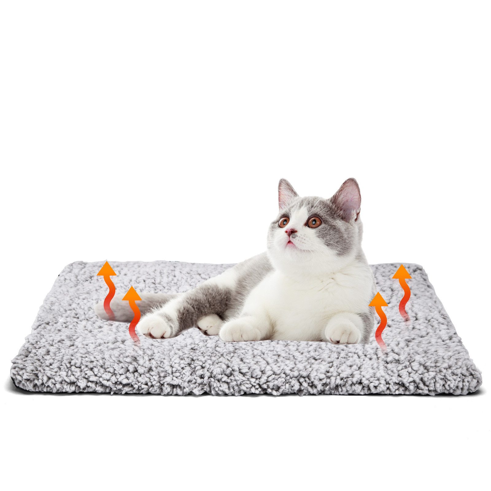 nobleza Tierkissen Tierdecke Selbstheizendes Katzenbett Hundematte Wärmematte Heizdeckem von nobleza