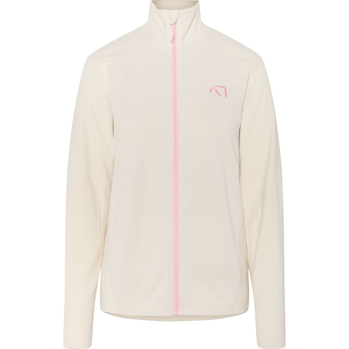 Kari Traa Fleecejacke Kari Full-Zip Fleece Gemütliches Damen-Fleece mit hohem Kragen, aus recyceltem Material