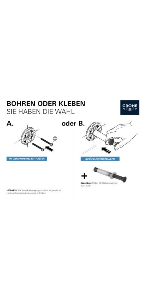 Grohe Toilettenpapierhalter günstig online kaufen