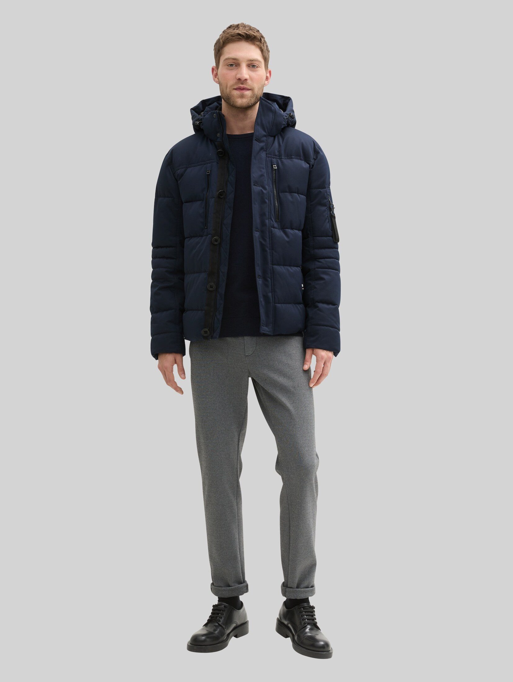 TOM TAILOR Winterjacke Jacken Pufferjacke mit abnehmbarer Kapuze