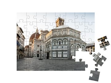 puzzleYOU Puzzle Santa Maria del Fiore, der Dom von Florenz, 48 Puzzleteile, puzzleYOU-Kollektionen Kathedrale von Florenz