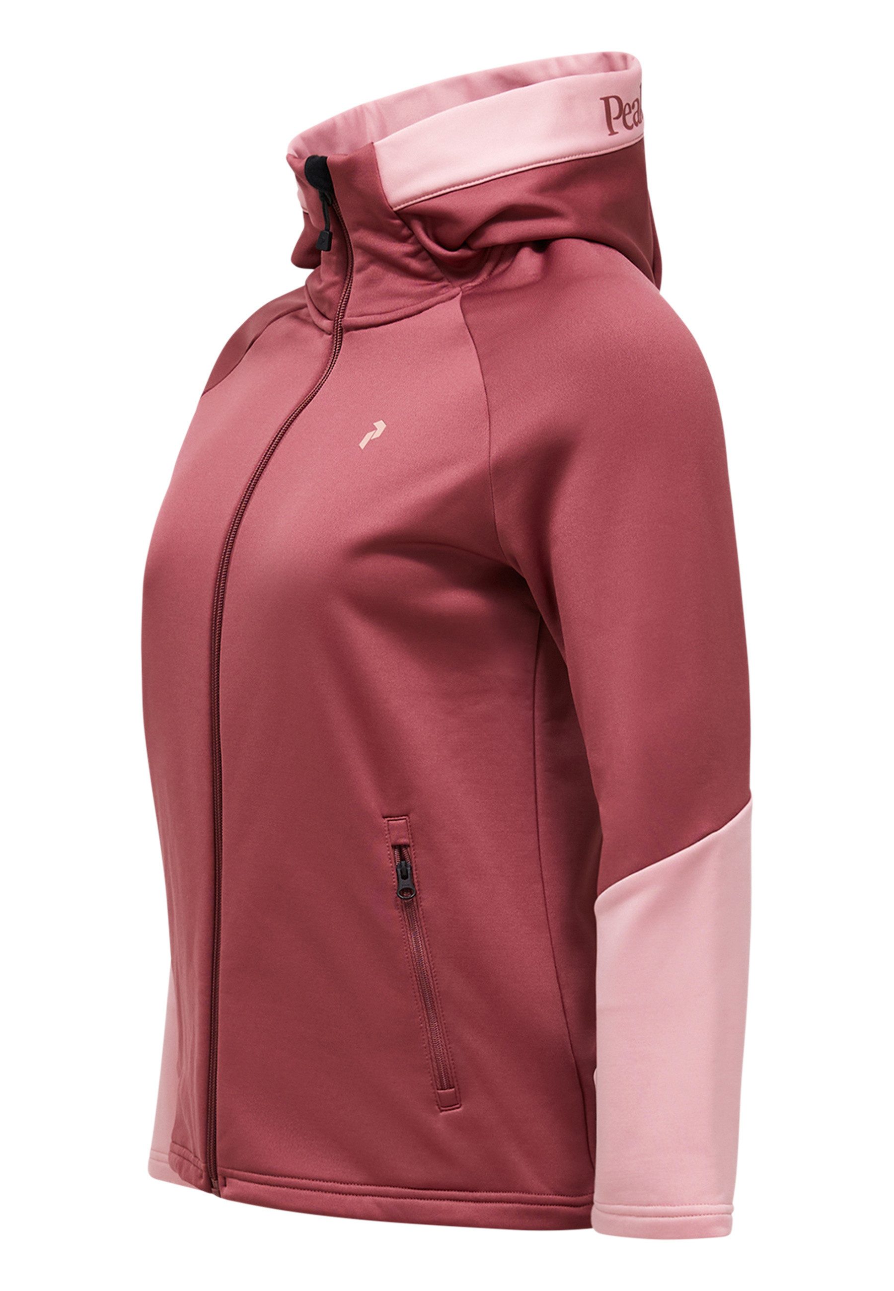 Peak Performance Fleecejacke W Rider Essentials Midlayer Zip Hood