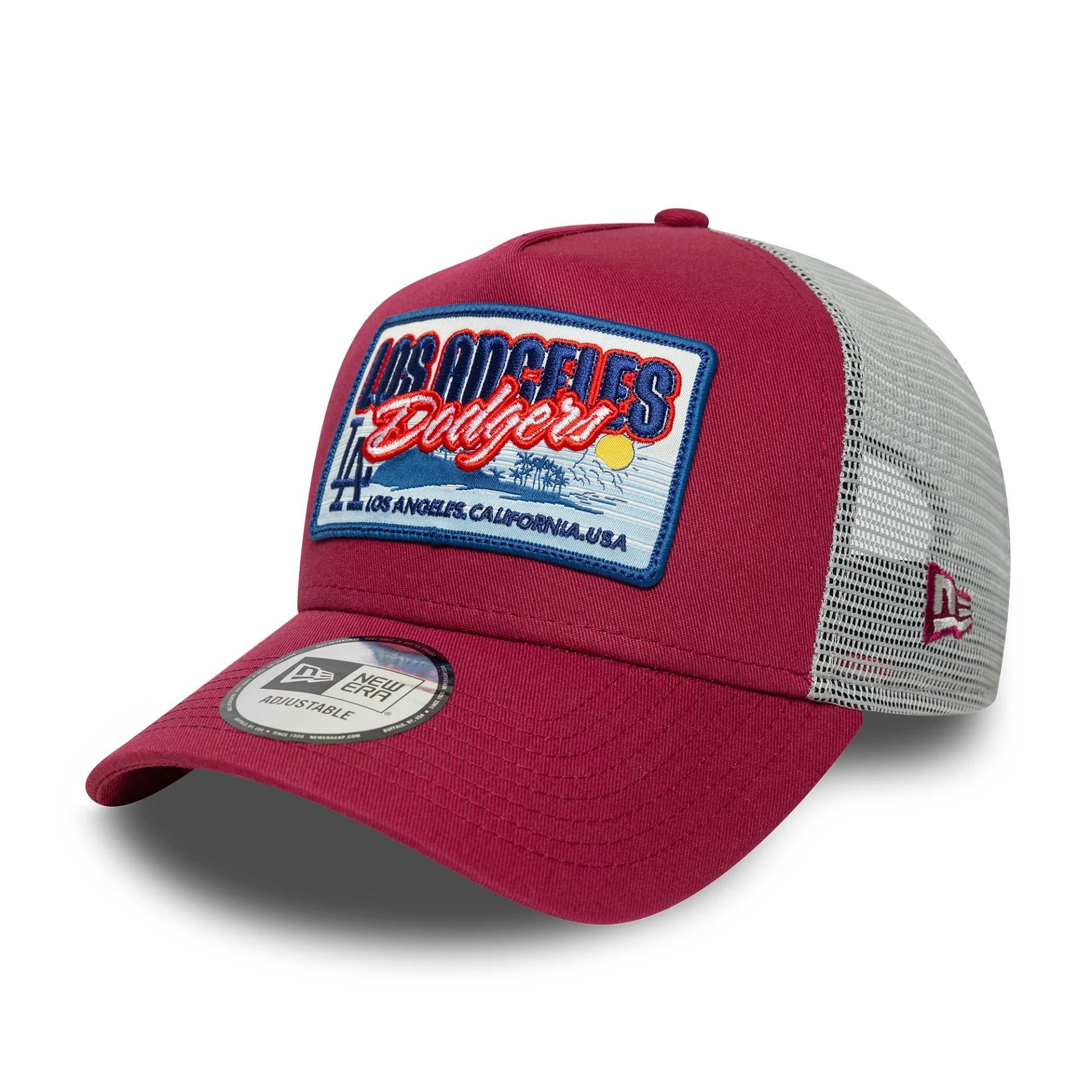 New Era A-Frame Trucker MLB Patch Los Angeles Dodgers