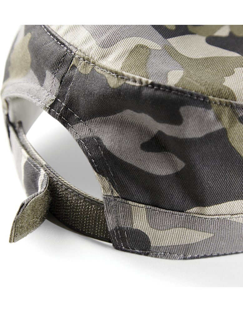 Army Camo Kappe Cap Gebogener Beechfield® Camouflage Midnight Cuba Schirm