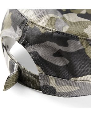 Beechfield® Army Cap Camouflage Cuba Kappe Gebogener Schirm