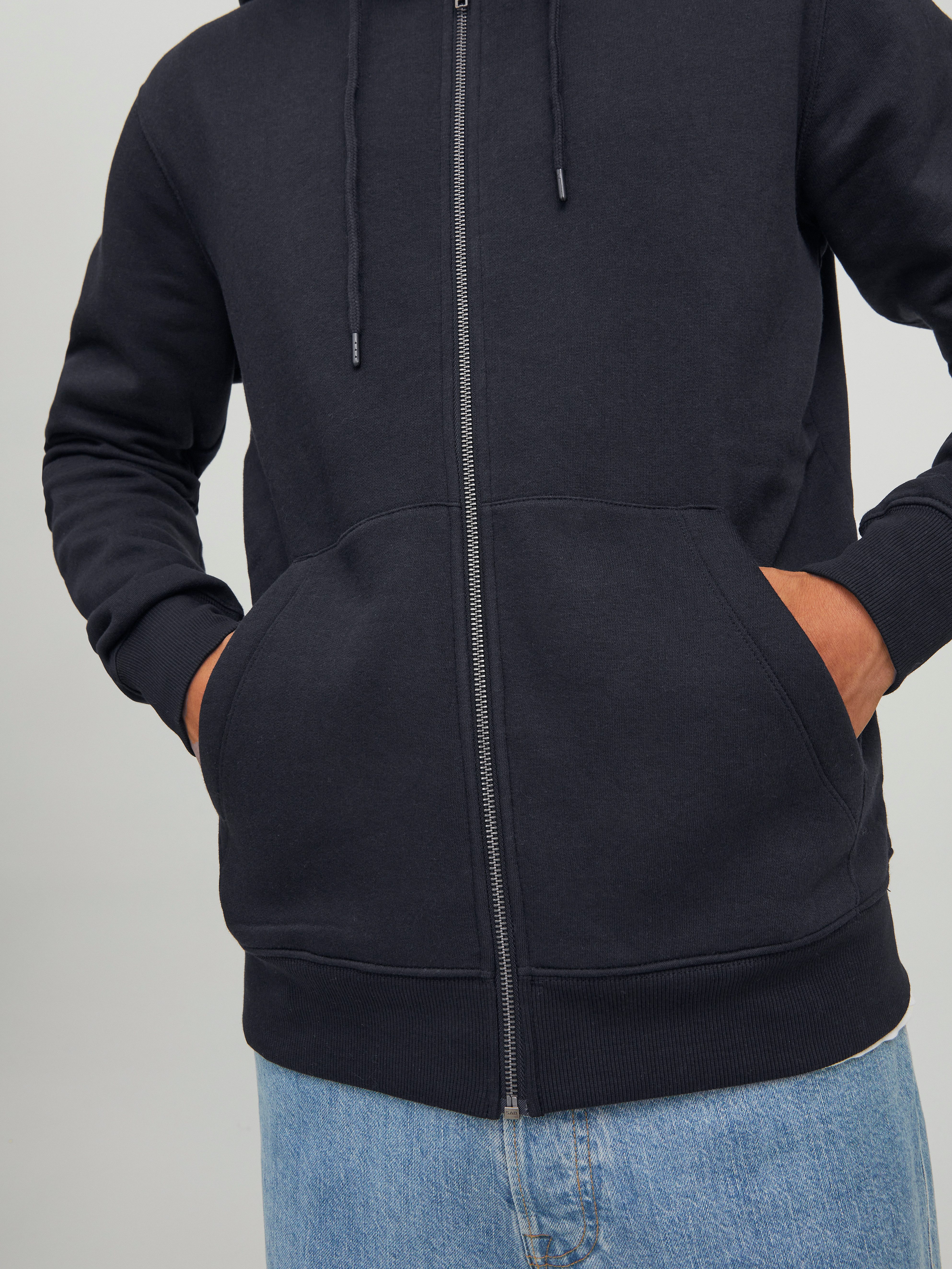Jack & Jones Kapuzensweatjacke JJESTAR Basic Hoodie, Eingrifftaschen und an günstig online kaufen