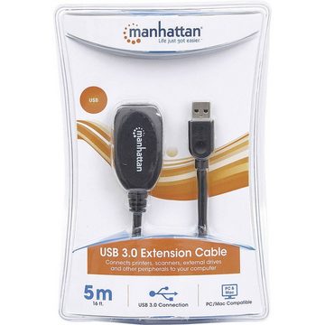 MANHATTAN SuperSpeed USB 3 Aktives Verlängerungskabel USB-Kabel