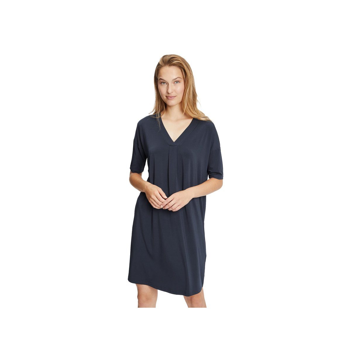 Betty Barclay Jerseykleid dunkel-blau (1-tlg)