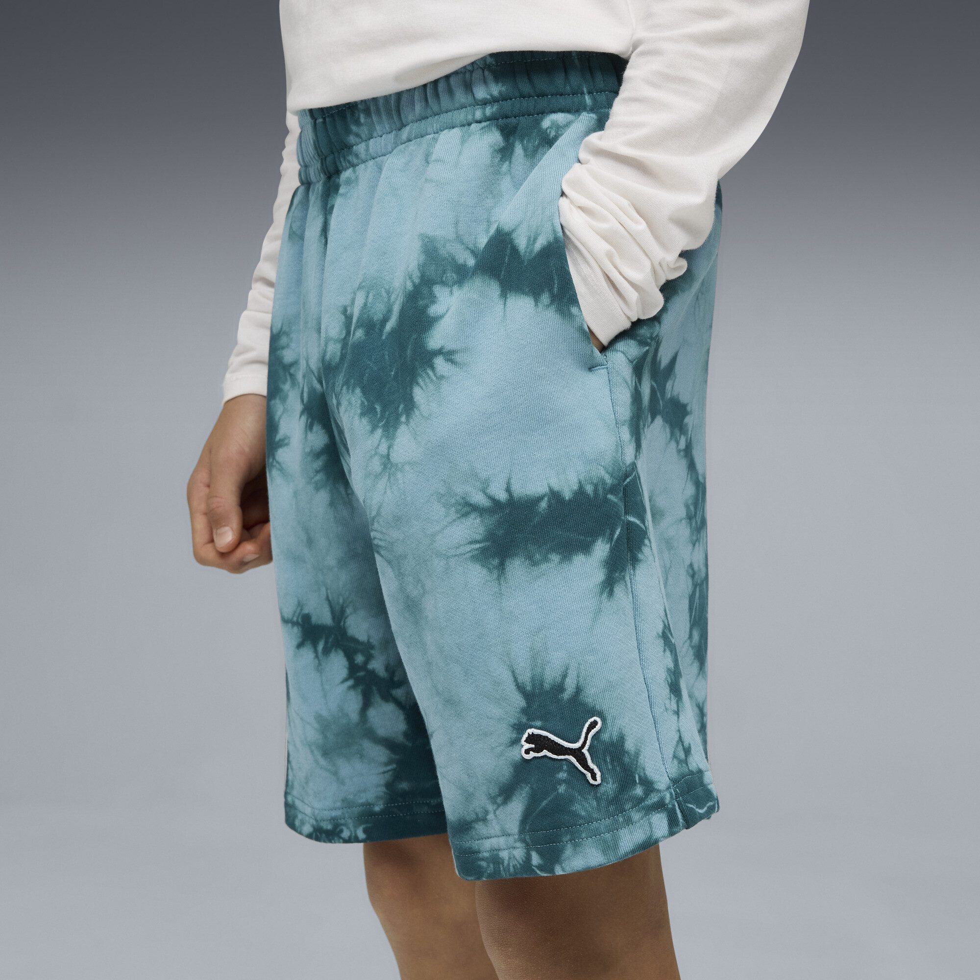 PUMA Sporthose Essentials Relaxed Tie Dye Shorts Jugendliche