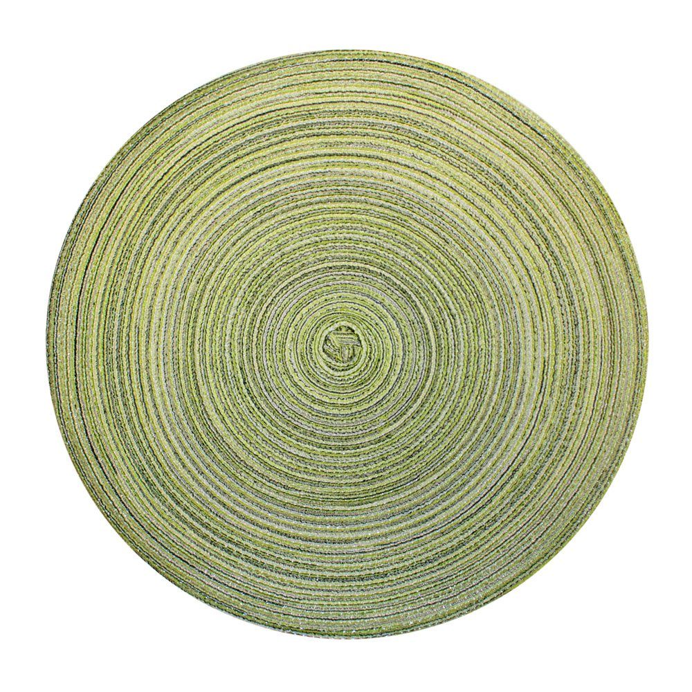Haus und Deko Platzset Platzset rund ca. 40 cm rund waschbar Tischset Unter günstig online kaufen
