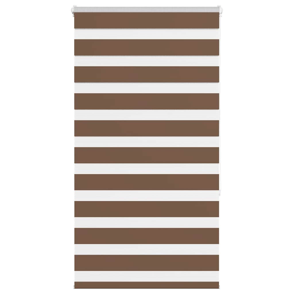 Rollo Doppelrollo Braun 70x150 cm Stoffbreite 65,9 cm Polyester, vidaXL