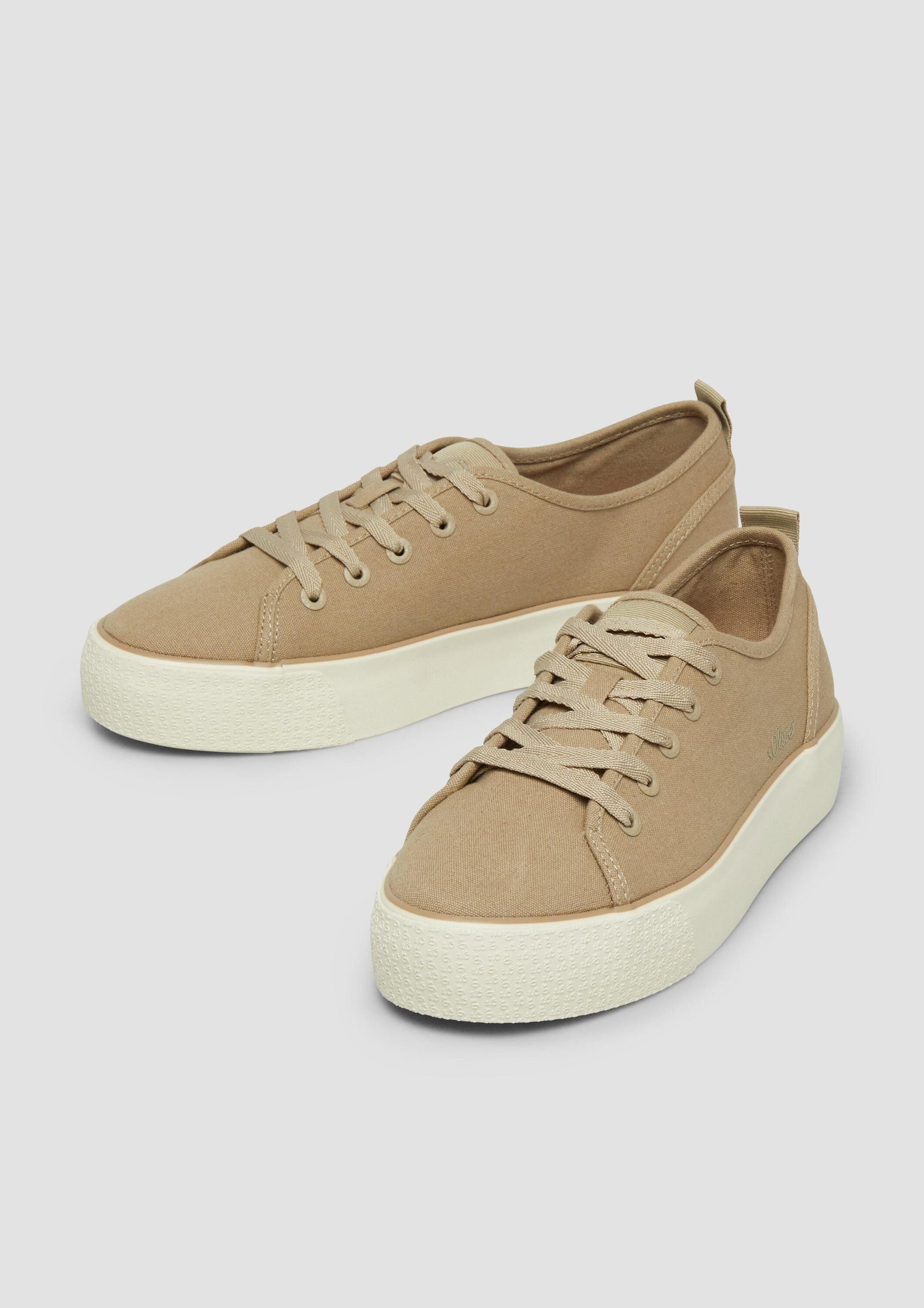 s.Oliver Sneakers Sneaker Cleaner Sneaker mit Plateausohle