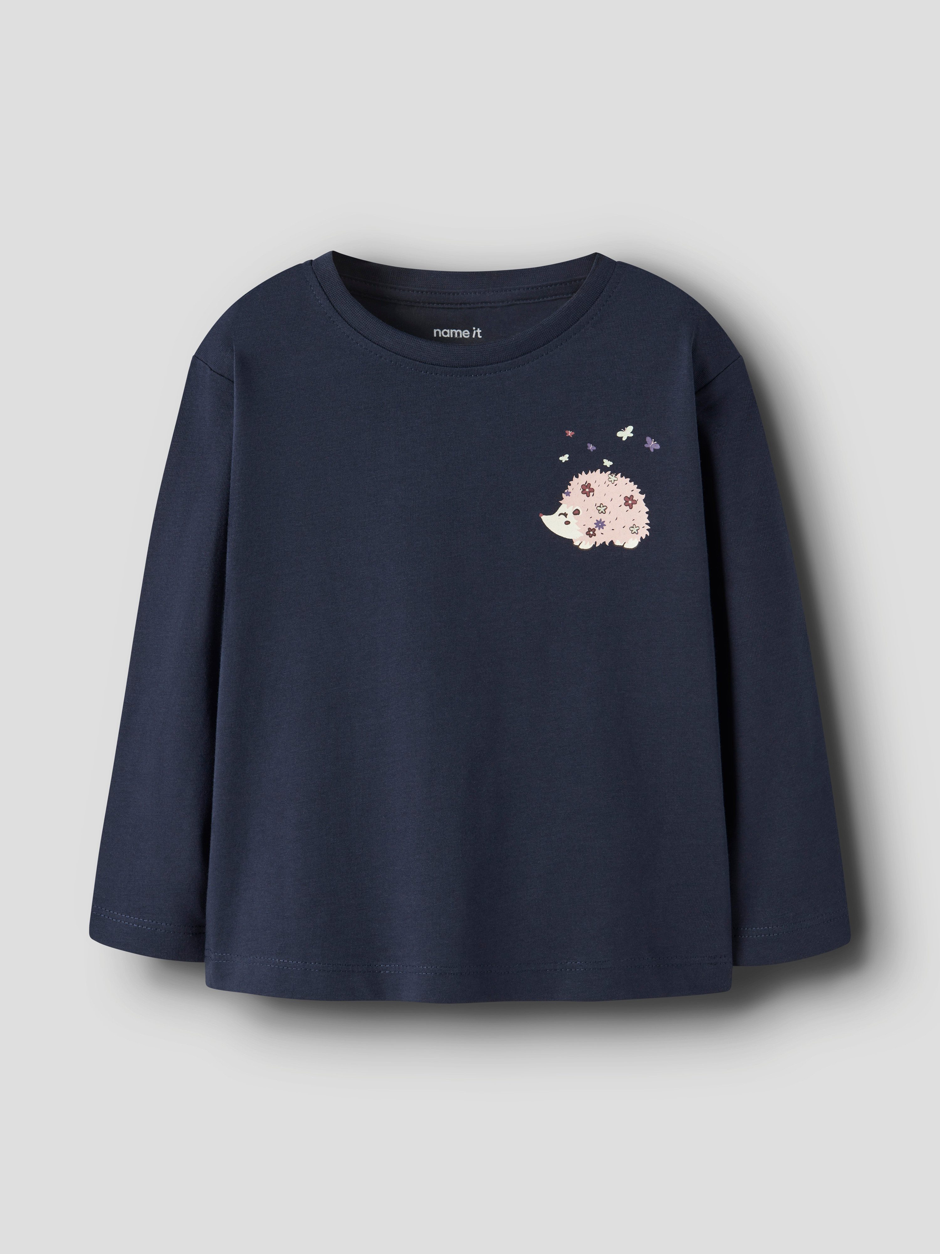 Name It Langarmshirt NMFVEEN LS NREG TOP Baumwolle, regular fit