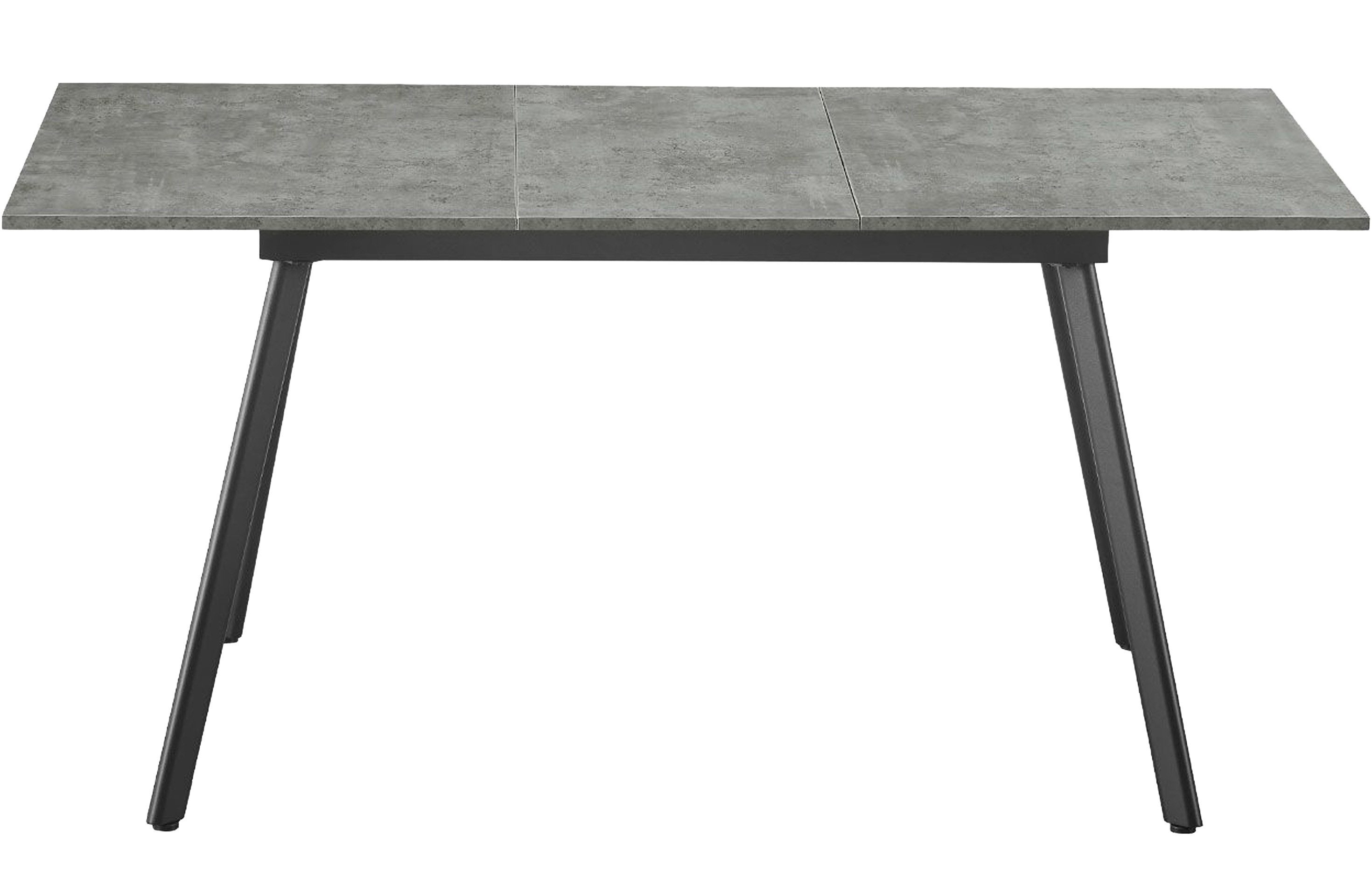B&D home Esstisch Ausziehtisch MARA, Metallgestell oder Holzgestell, ausziehbar 120-160cm, 4-6 Personen