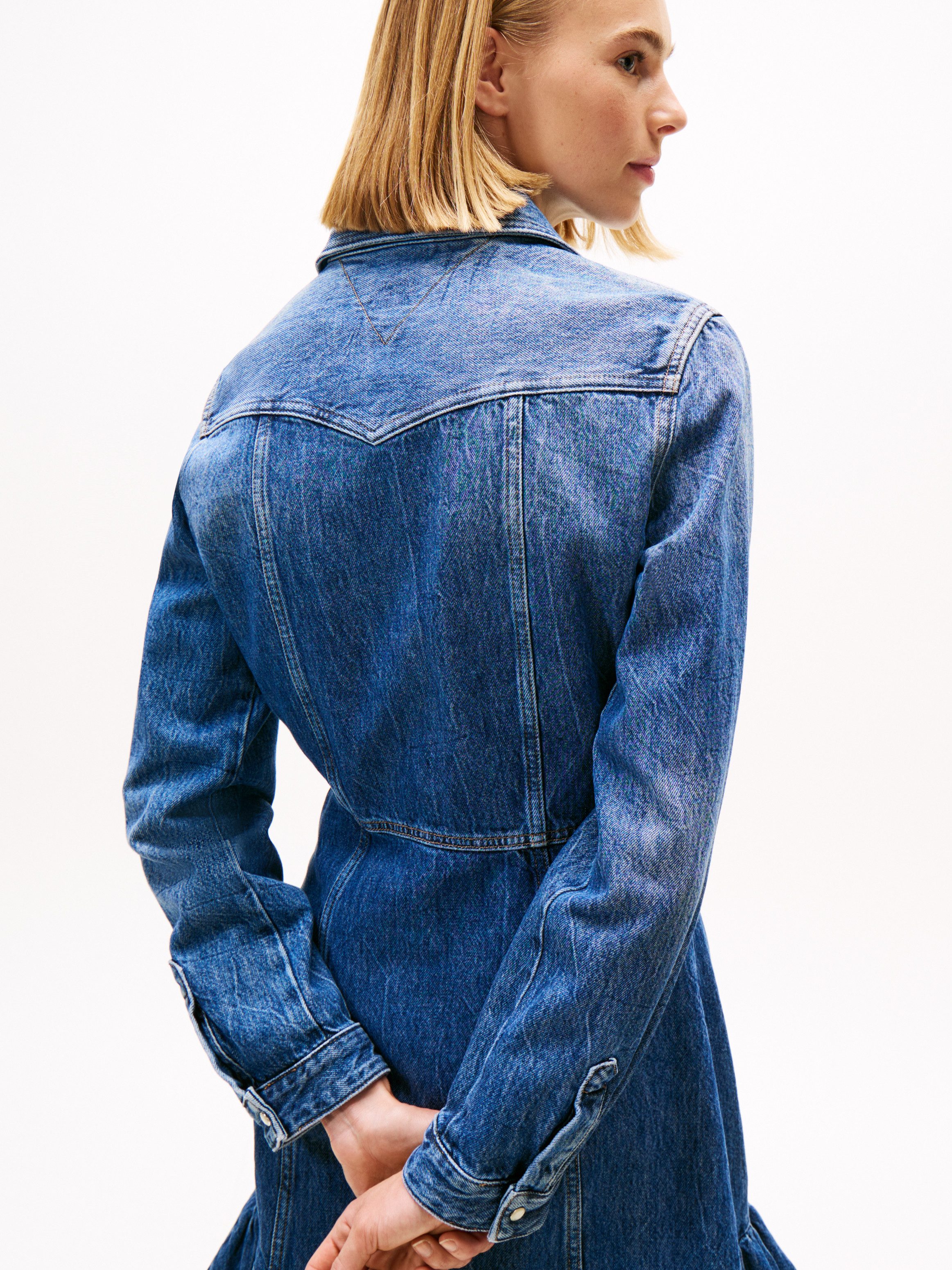 Tommy Jeans Jeanskleid WESTERN DENIM DRESS DI2057