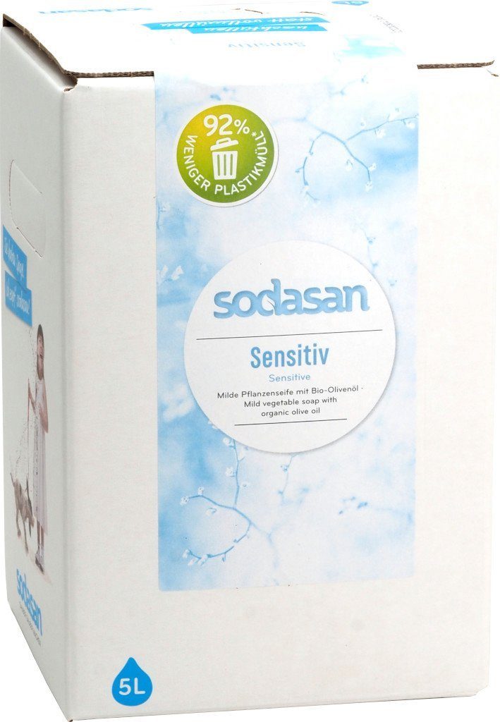 Sodasan Flüssigseife SODASAN Flüssigseife Sensitiv 5 Liter