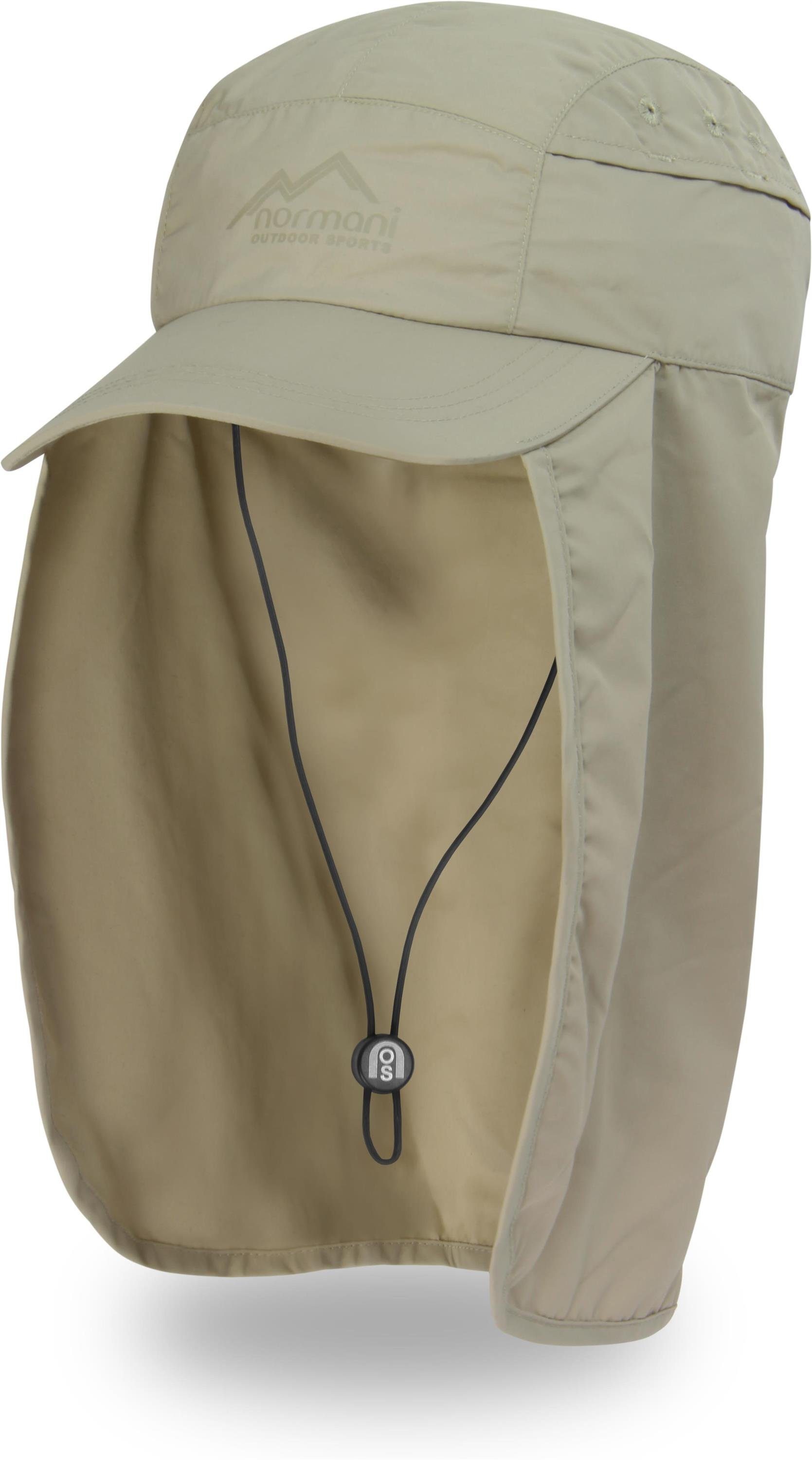 normani Outdoorhut Sonnenschutz Cap mit UV-Schutz 40  Serengeti ...