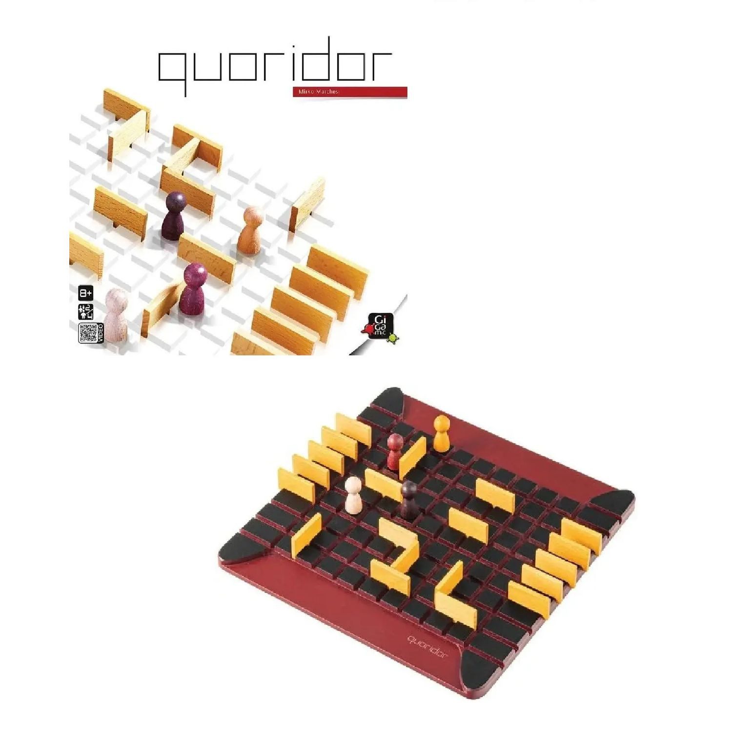 Asmodee Spiel Quoridor