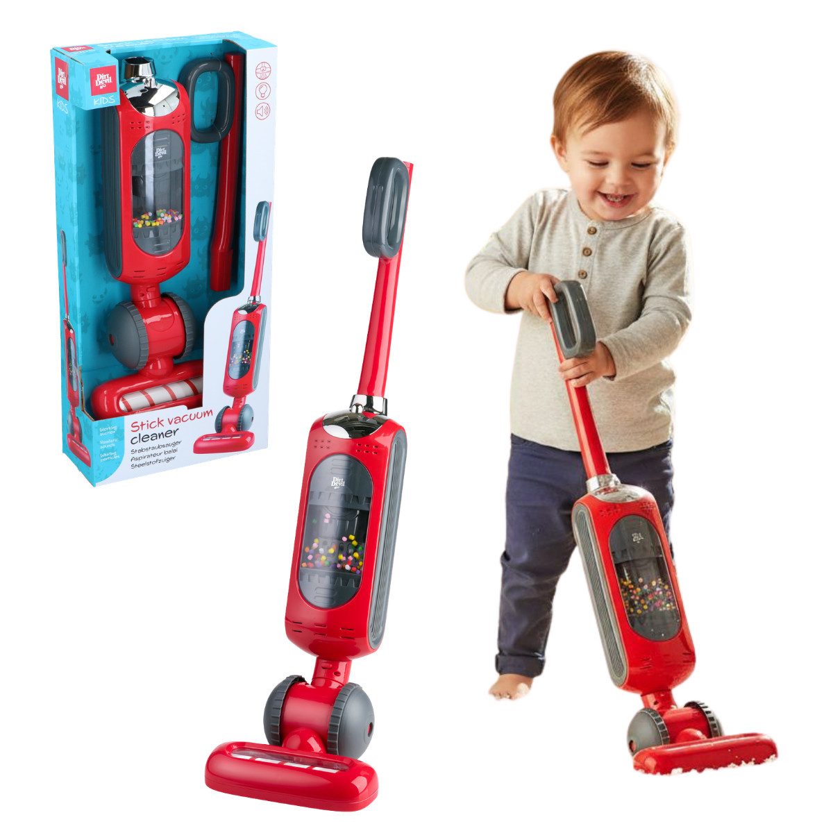 DIRT DEVIL Kinder-Staubsauger Dirt Devil Spielzeug Staubsauger – Kinderstaubsauger