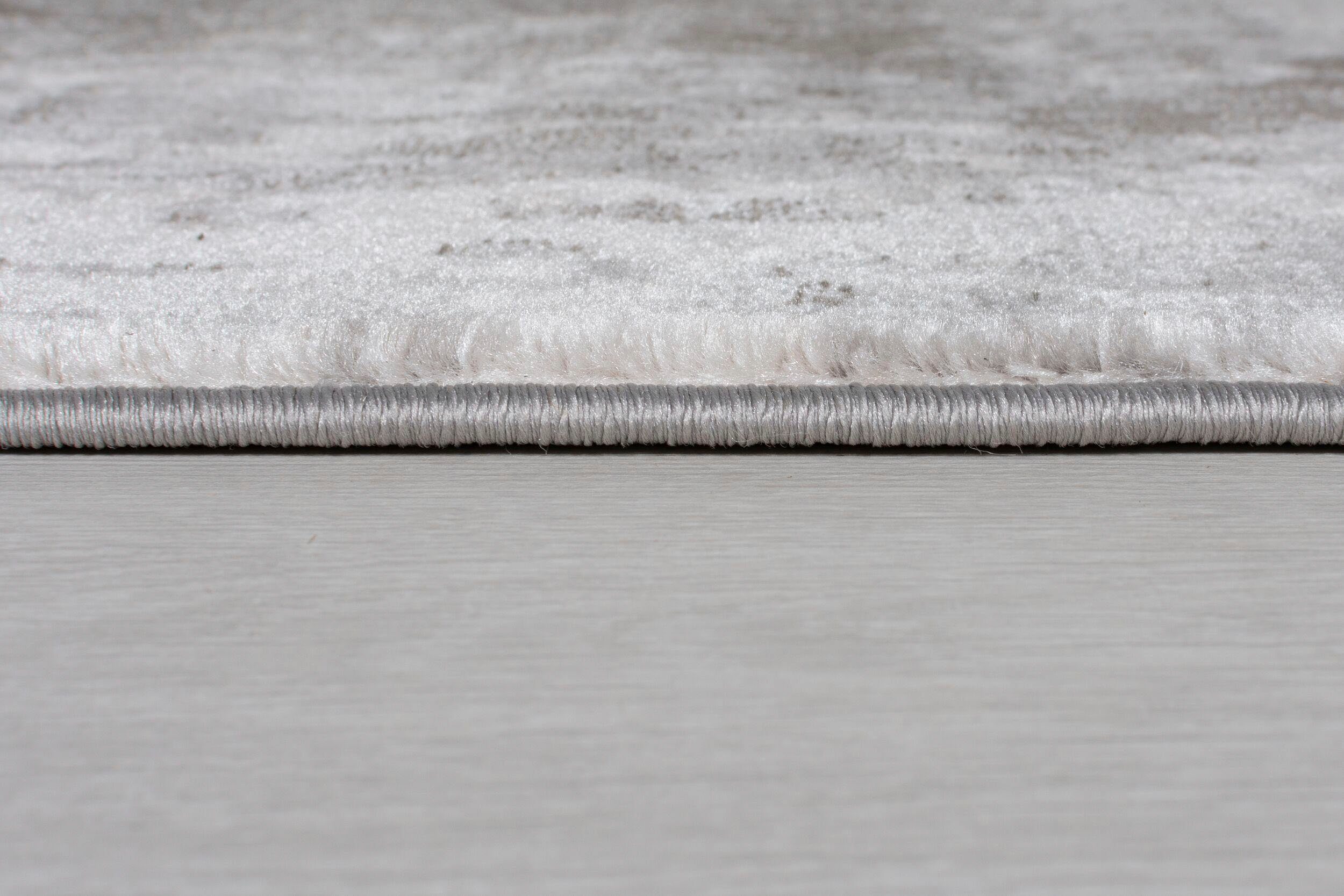 10 FLAIR grau RUGS, rund, Teppich mm Wonderlust, Höhe: