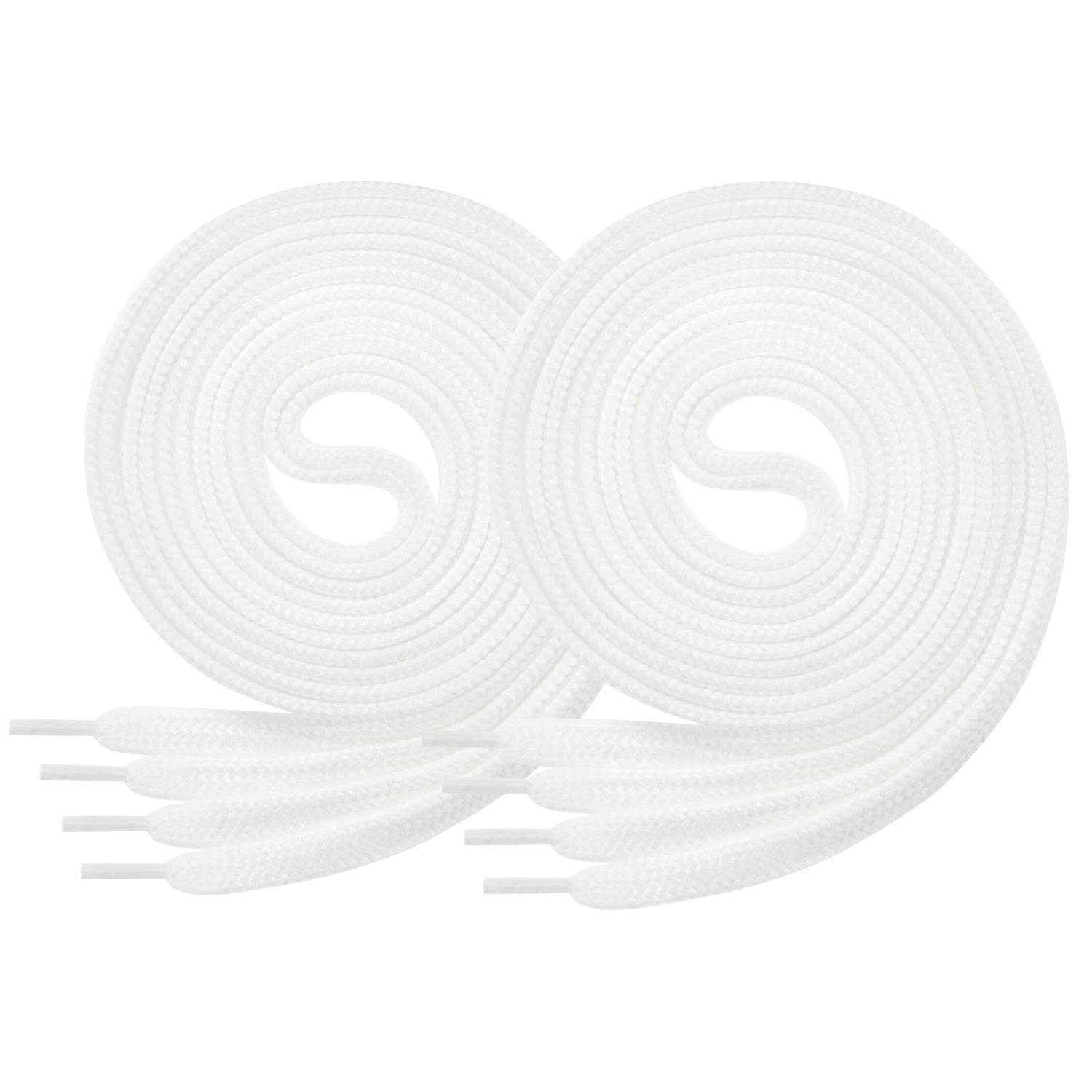 Di Ficchiano Schnürsenkel 2 Paar - Schnürsenkel flach 8mm breit reißfest aus Polyester