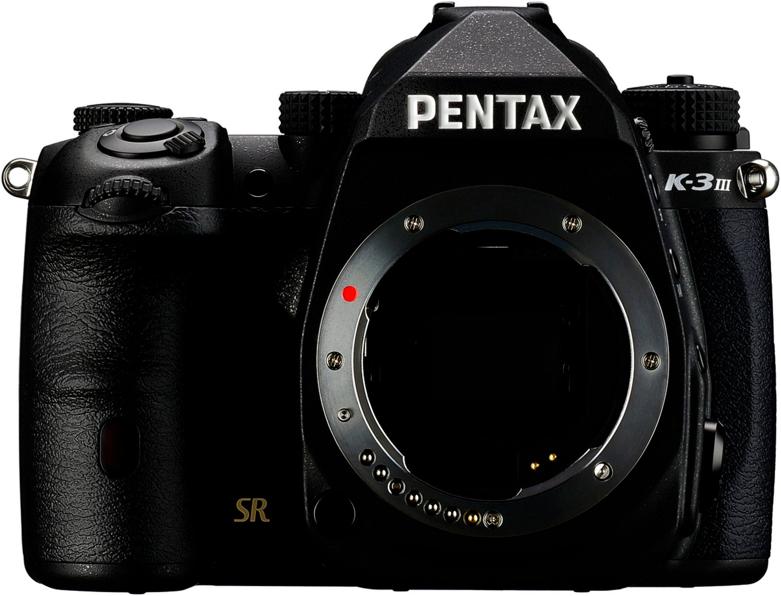PENTAX Premium K-3 MIII EUROPEAN KIT Body Systemkamera (25,73 MP, Bluetooth, WLAN, inkl. Kamerabody, Batteriegriff D-BG8 und Ersatzakku D-Li90)