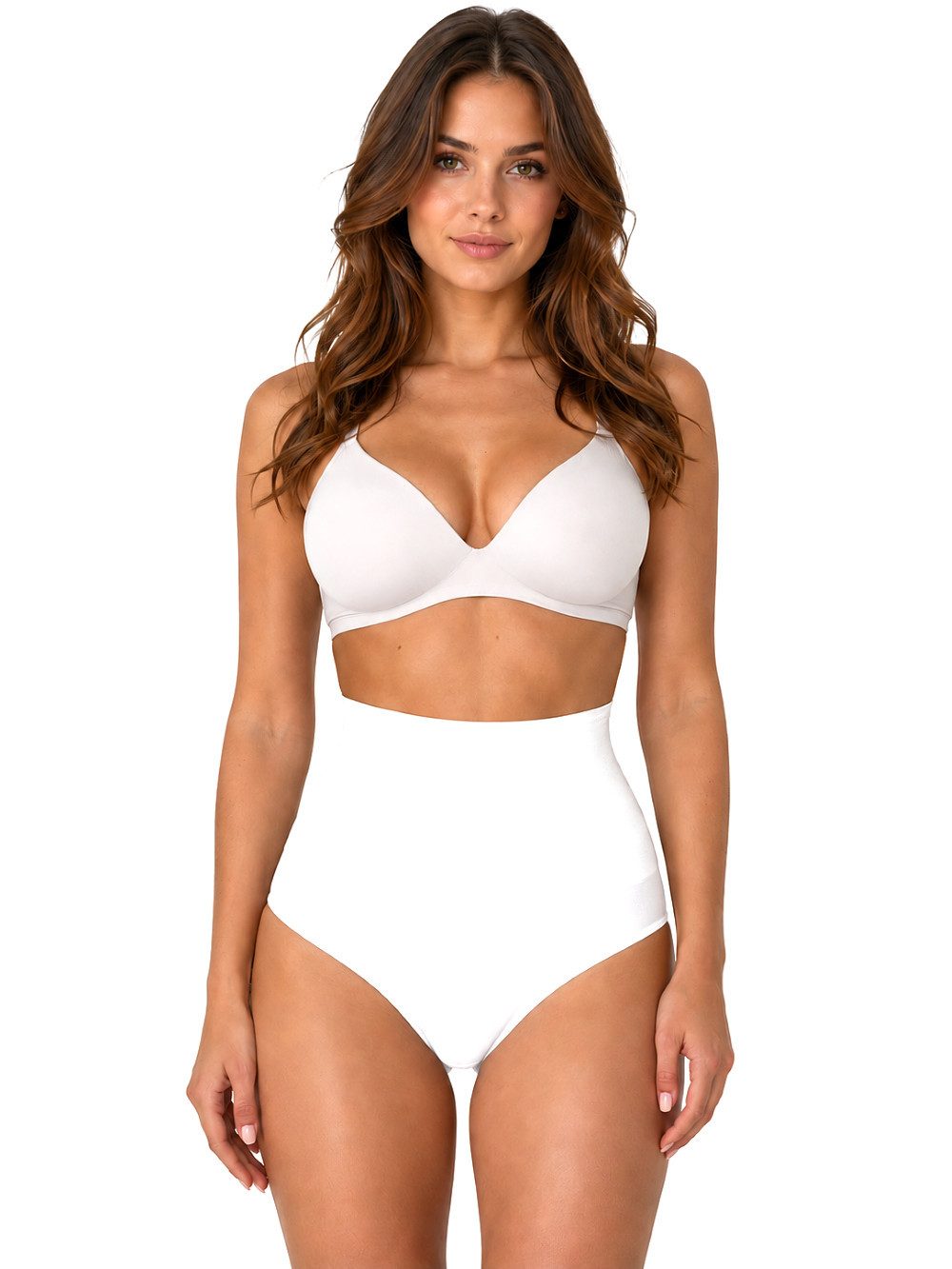 Toker Collection® Formslip Damen Formslip / nahtloser Bauchweg Slip / Seamless (Packung, 2er - Pack) nahtlose Passform reduziert Druckstellen,