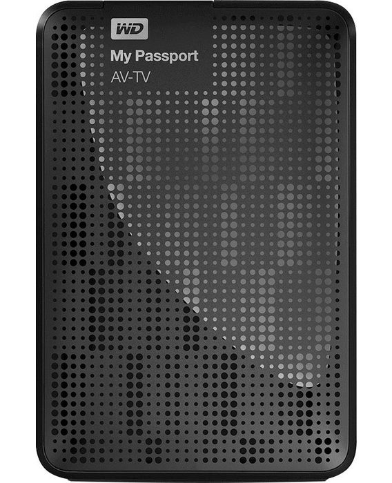 WD My Passport AV-TV externe HDD-Festplatte (1 TB) 2 5&quot
