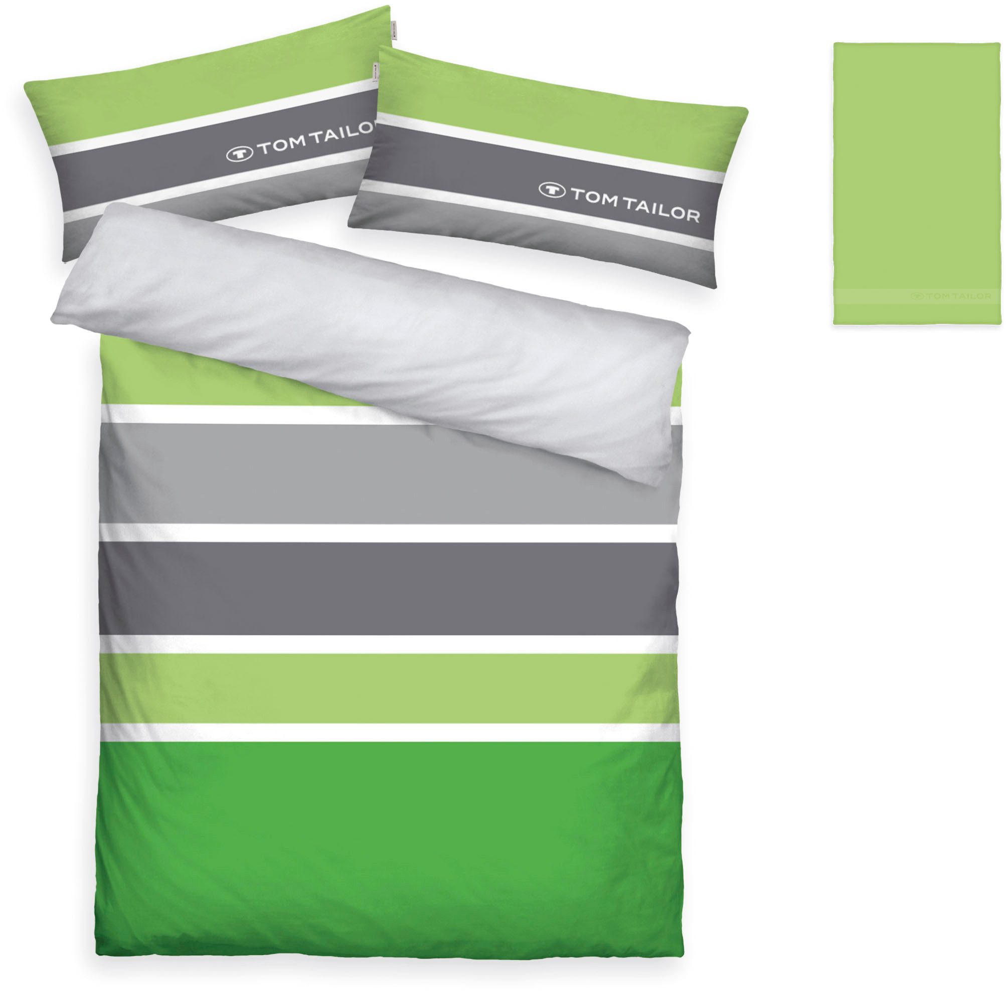 TOM TAILOR HOME Bettwäsche Felix in Gr. 135x200 oder 155x220 cm, Biber, 3 t günstig online kaufen