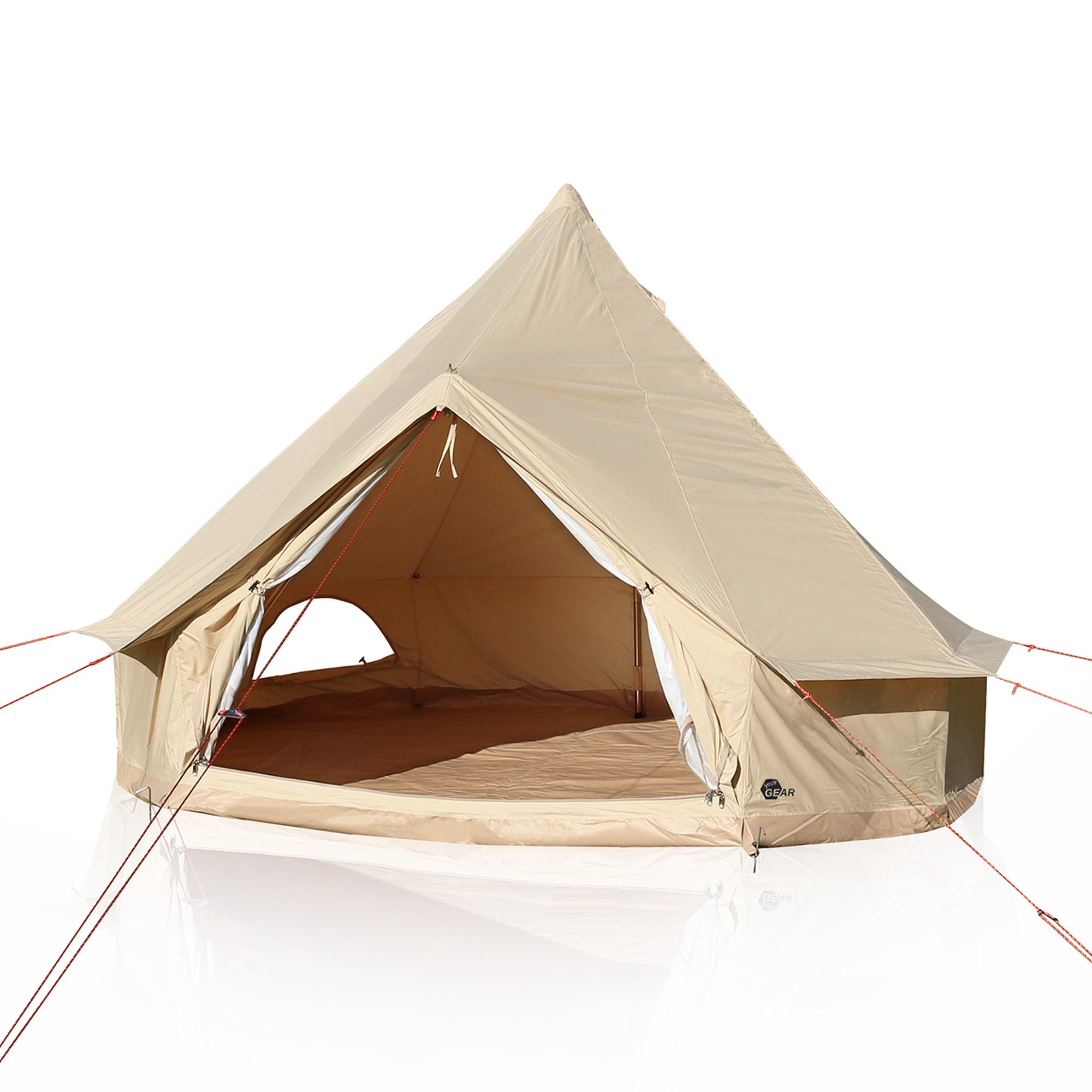 yourGEAR Tipi-Zelt your GEAR Zelt Gobi 3-UV50+ Baumwolle - Campingzelt Tipi Familienzelt