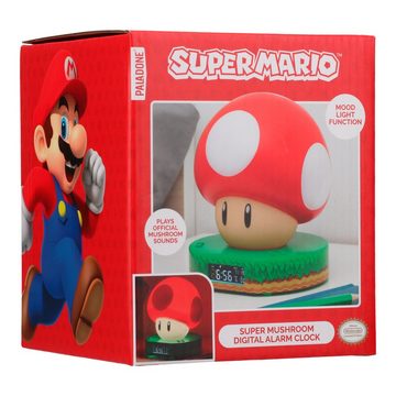 Paladone Wecker Super Mario Pilz Mushroom digital Wecker