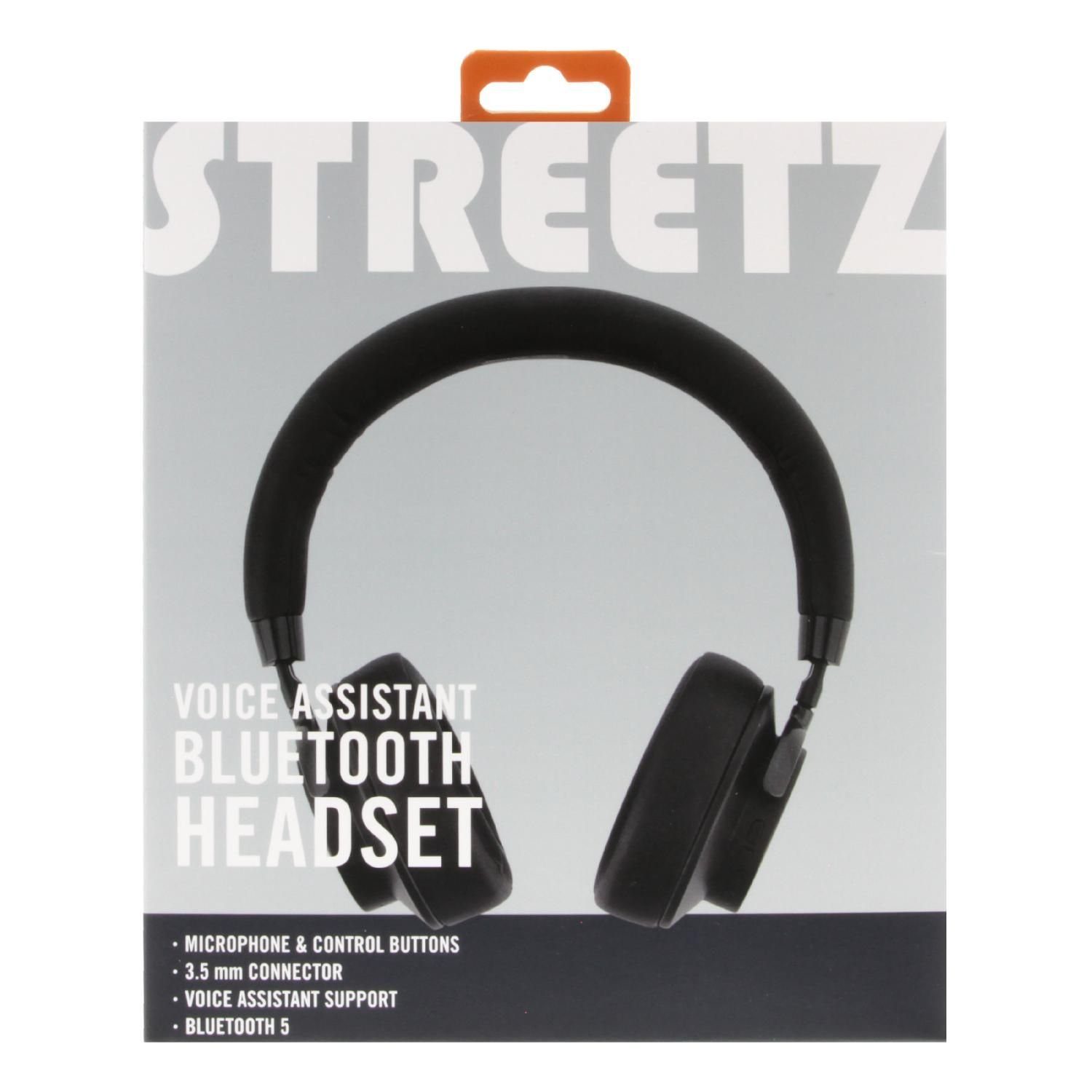 HL-BT405 Jahre 10 Std On-Ear zu Bluetooth (Bluetooth, 5 mit Herstellergarantie) Sprachassistent bis STREETZ Kopfhörer Kopfhörer inkl.