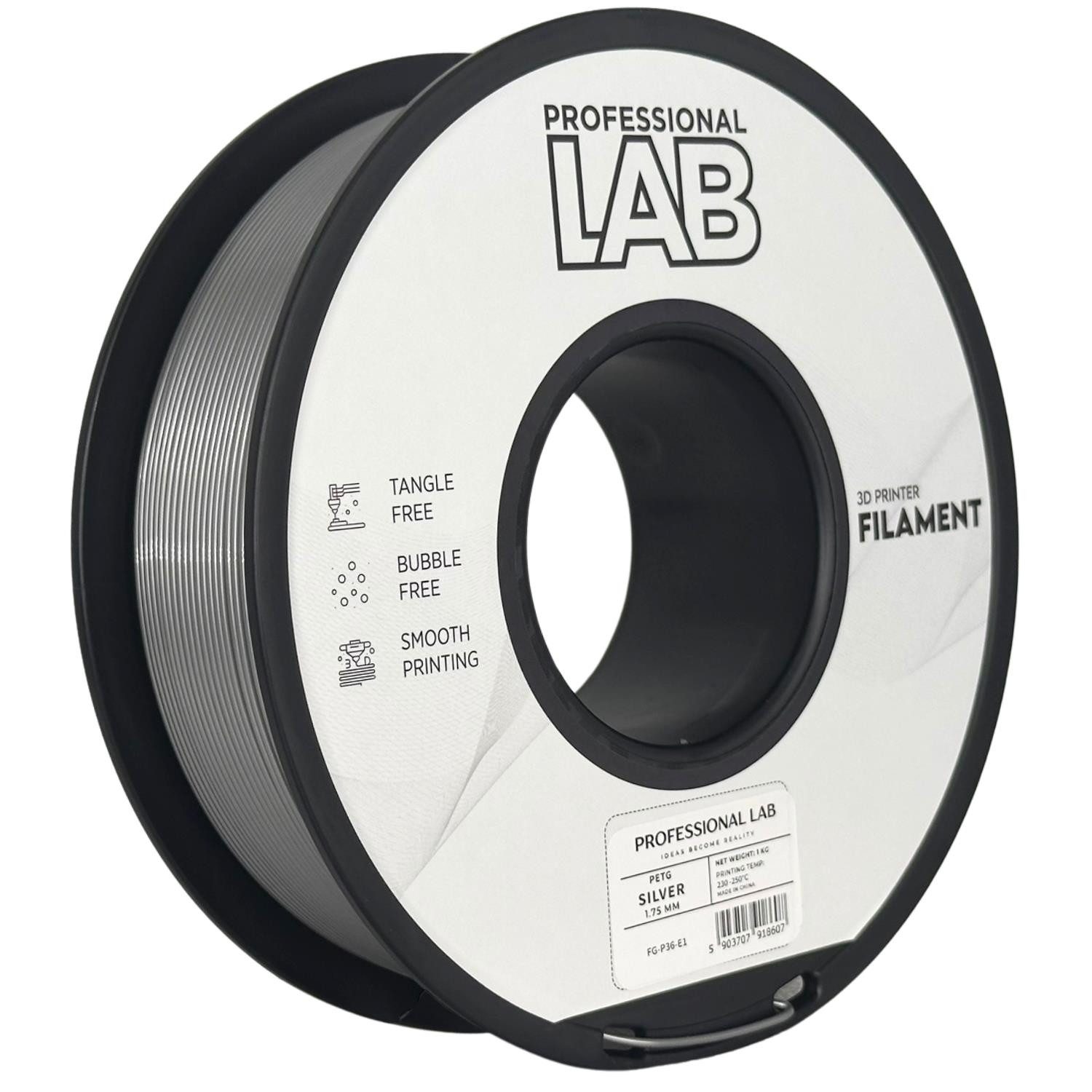 Prof. Lab Filament PETG Filament 1.75mm 1KG Lebensmittelecht Filament