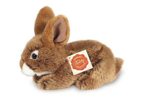 Image of Teddy Hermann® Kuscheltier »Hase sitzend, braun, 19 cm«